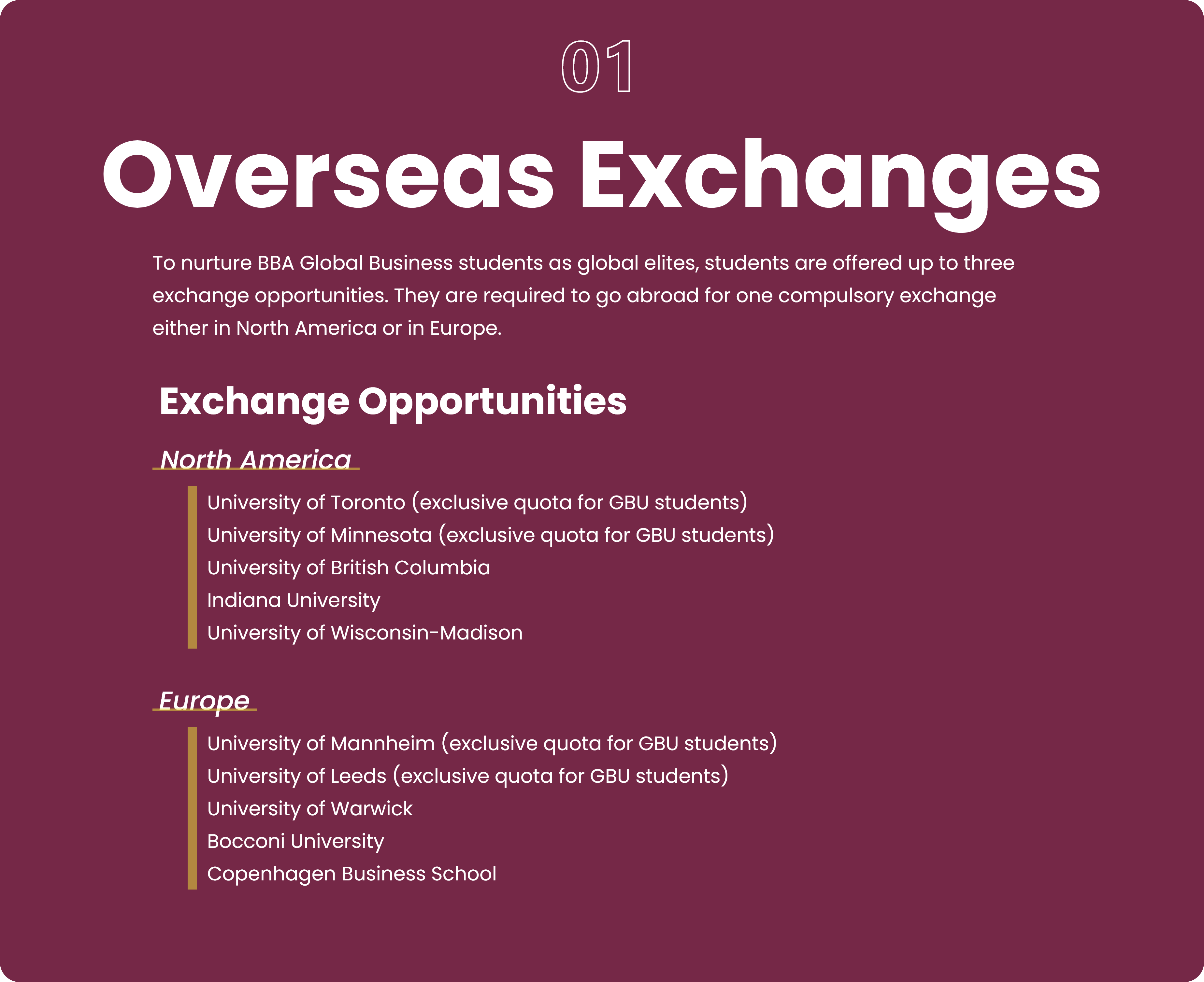 Overseas Exchange 
